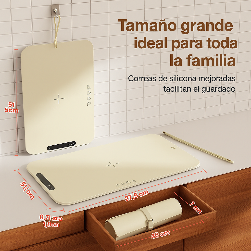 Tapete Calentador de Comida.