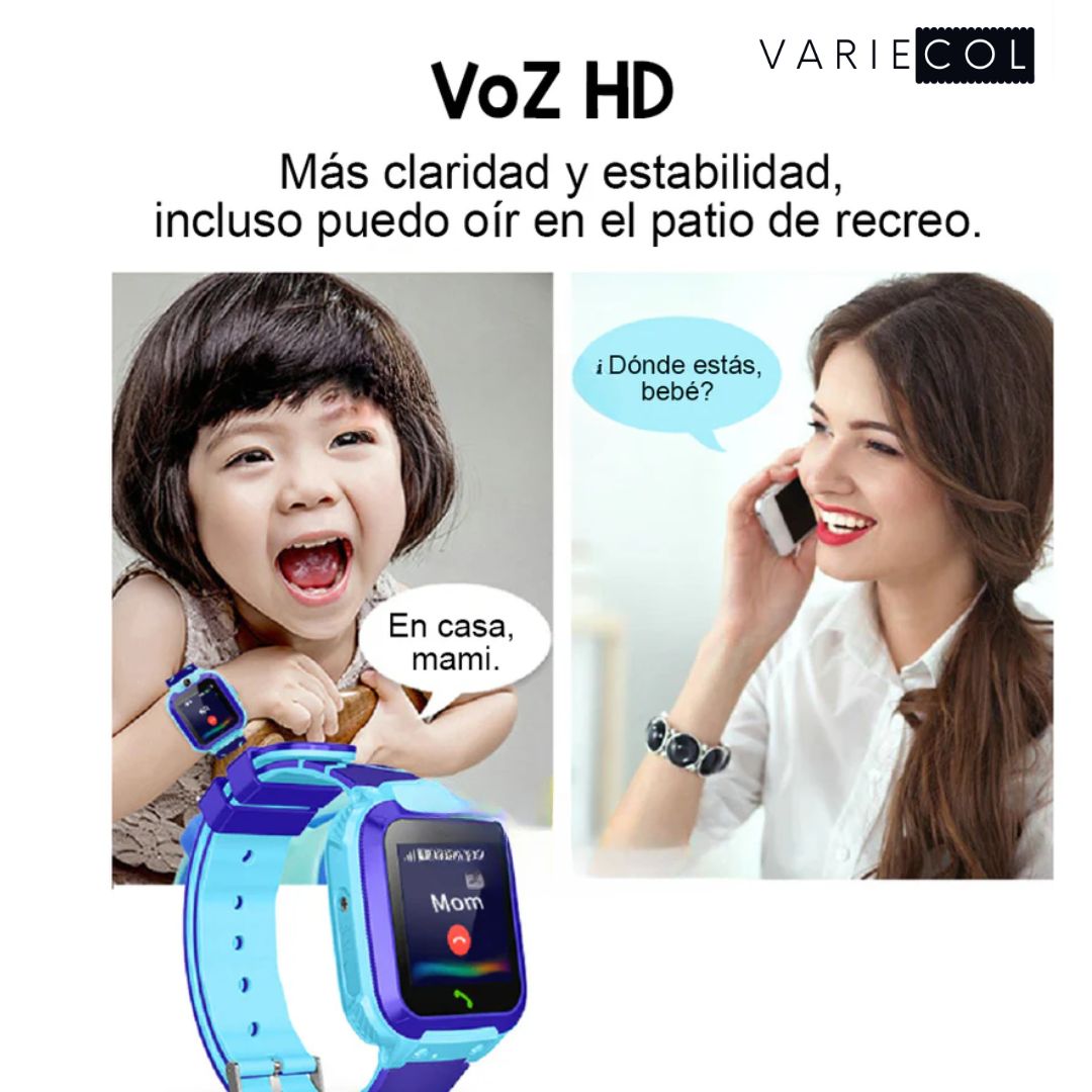 ¡PRÁCTICO RELOJ INTELIGENTE PARA NIÑOS! - Smart Watch®