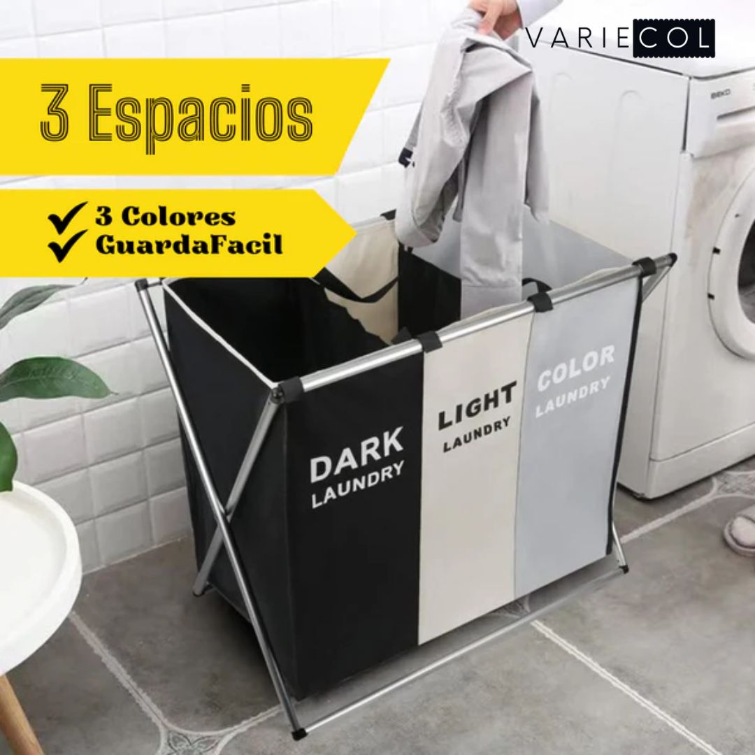 INDISPENSABLE ORGANIZADOR DE LAVANDERÍA PARA EL HOGAR.