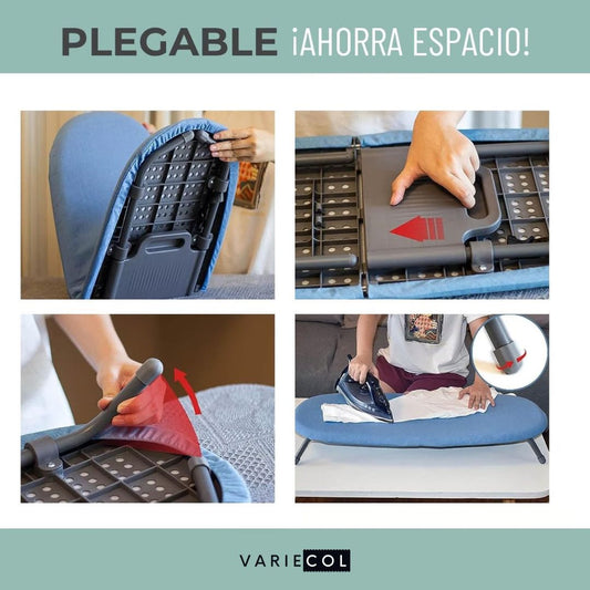 ¡INCREÍBLE TABLA DE PLANCHAR PLEGABLE PORTÁTIL!