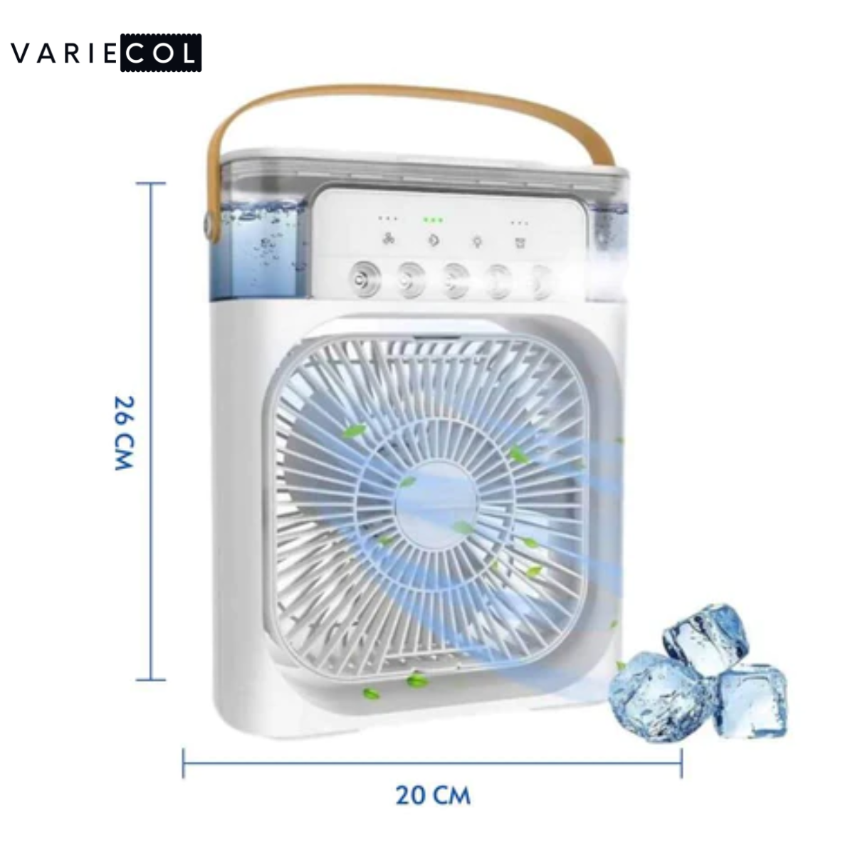 ¡PONLE FIN AL CALOR ABRUMANTE! NOVEDOSO VENTILADOR 3 EN 1