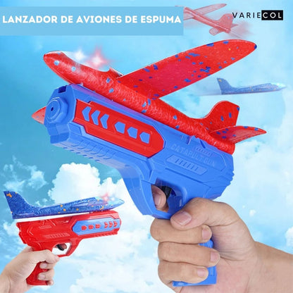 NUEVO Y EXCLUSIVO LANZADOR DE AVION PARA TUS PEQUEÑOS