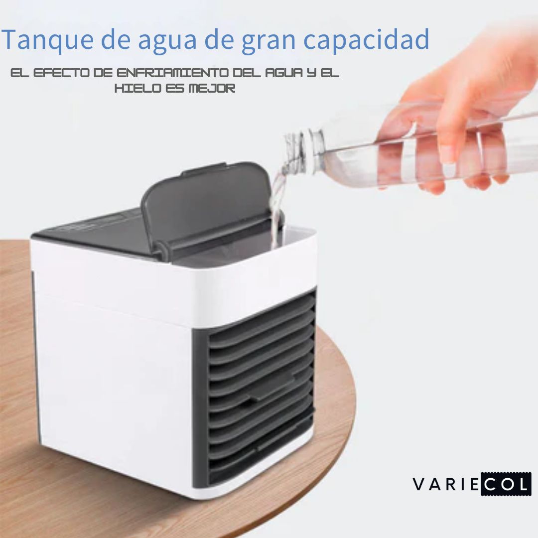 ¡MINI AIRE ACONDICIONADO PORTATIL PARA ESTOS DIAS DE CALOR!