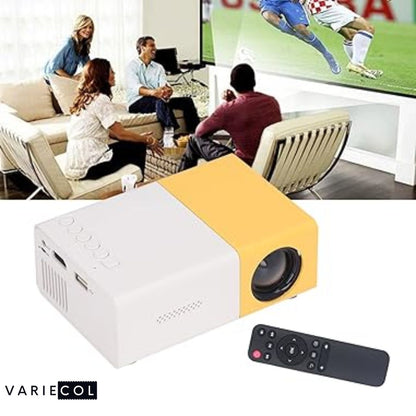 ASOMBROSO MINI PROYECTOR PORTÁTIL PARA CINE EN CASA