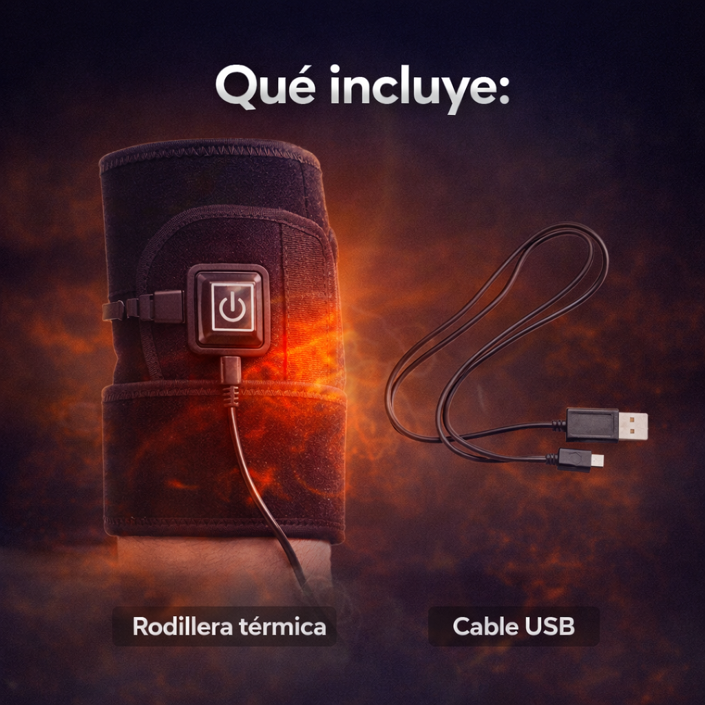 El descanso que tus rodillas necesitan - Rodillera Termica