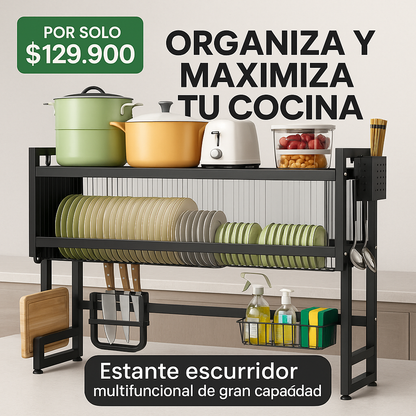 Tu cocina más limpia que nunca - ESCURRIDOR DE PLATOS