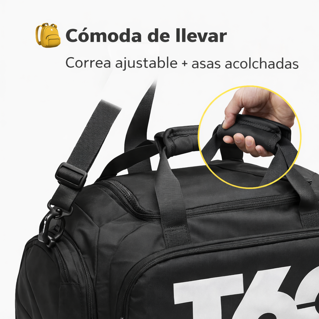 Comodidad que se nota - BOLSO DEPORTIVO T60
