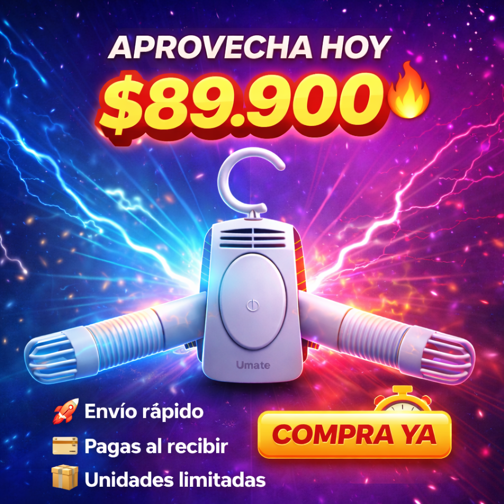 Mini Tendedero Secado Rápido Multifuncional