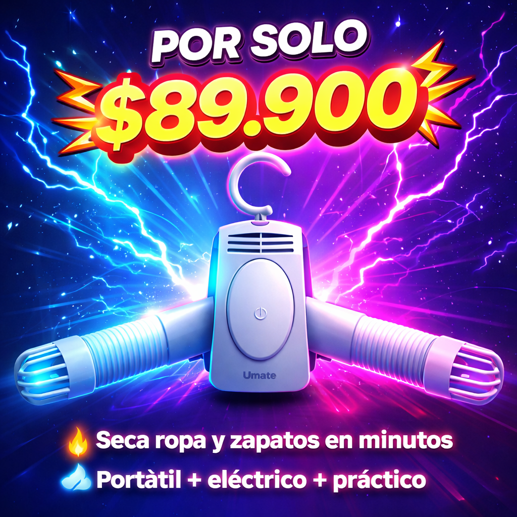 Mini Tendedero Secado Rápido Multifuncional