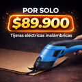 Corta más rápido, sin esfuerzo con la tijera electrica multifuncional