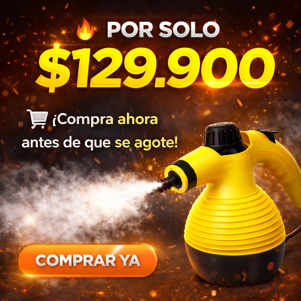 LIMPIEZA EXTREMA EN SEGUNDOS CON LA MAQUINA DE VAPOR