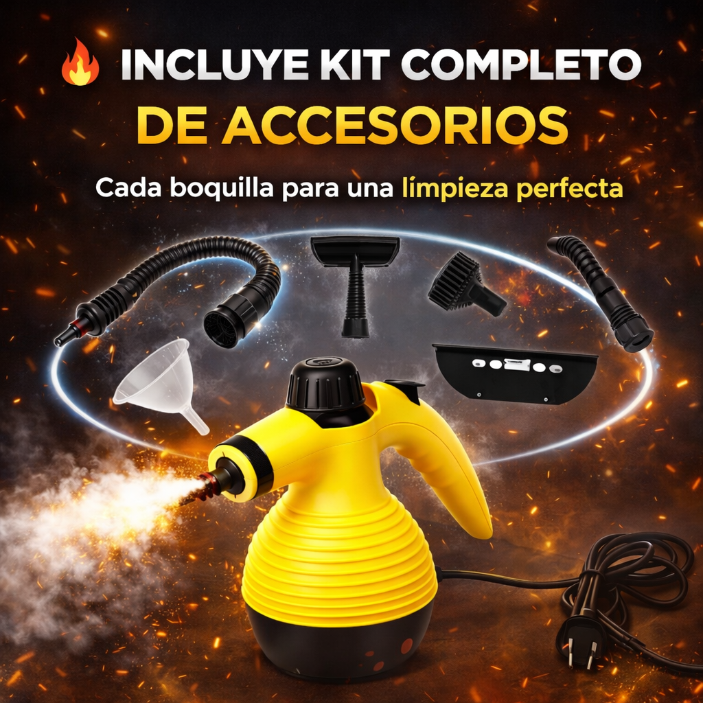 LIMPIEZA EXTREMA EN SEGUNDOS CON LA MAQUINA DE VAPOR