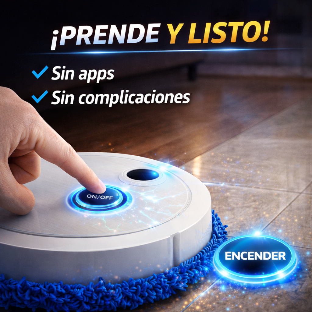 Limpia Tu Casa Sin Esfuerzo Con El Limpiador Inteligente