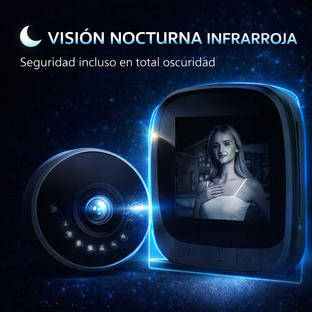 PROTEGE A TU FAMILIA CON LA CAMARA PARA PUERTA