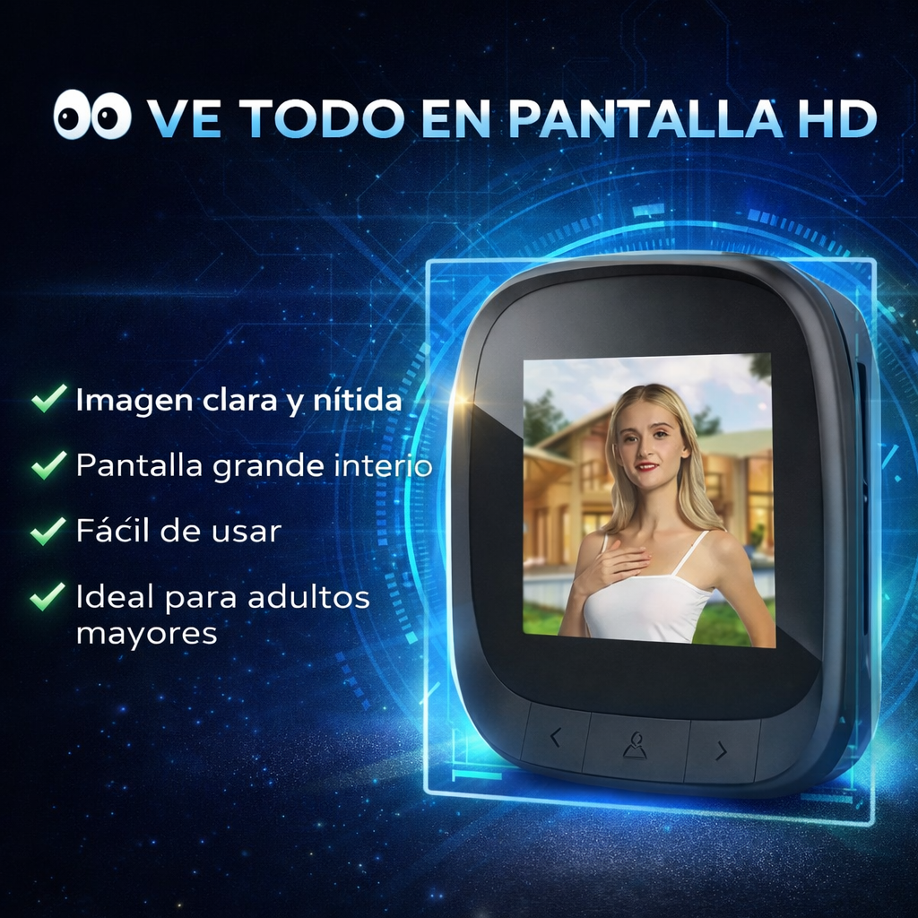 PROTEGE A TU FAMILIA CON LA CAMARA PARA PUERTA