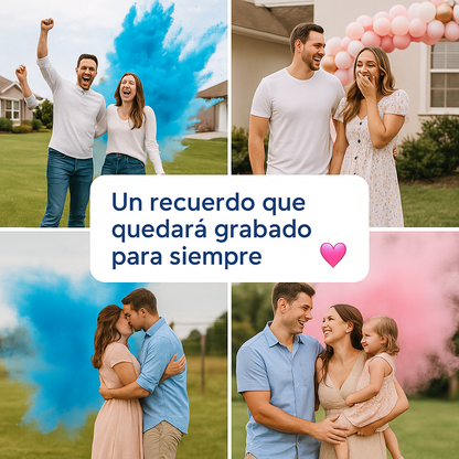 Convierte tu revelación en una explosión de amor y color - BALON REVELADOR DE GENERO