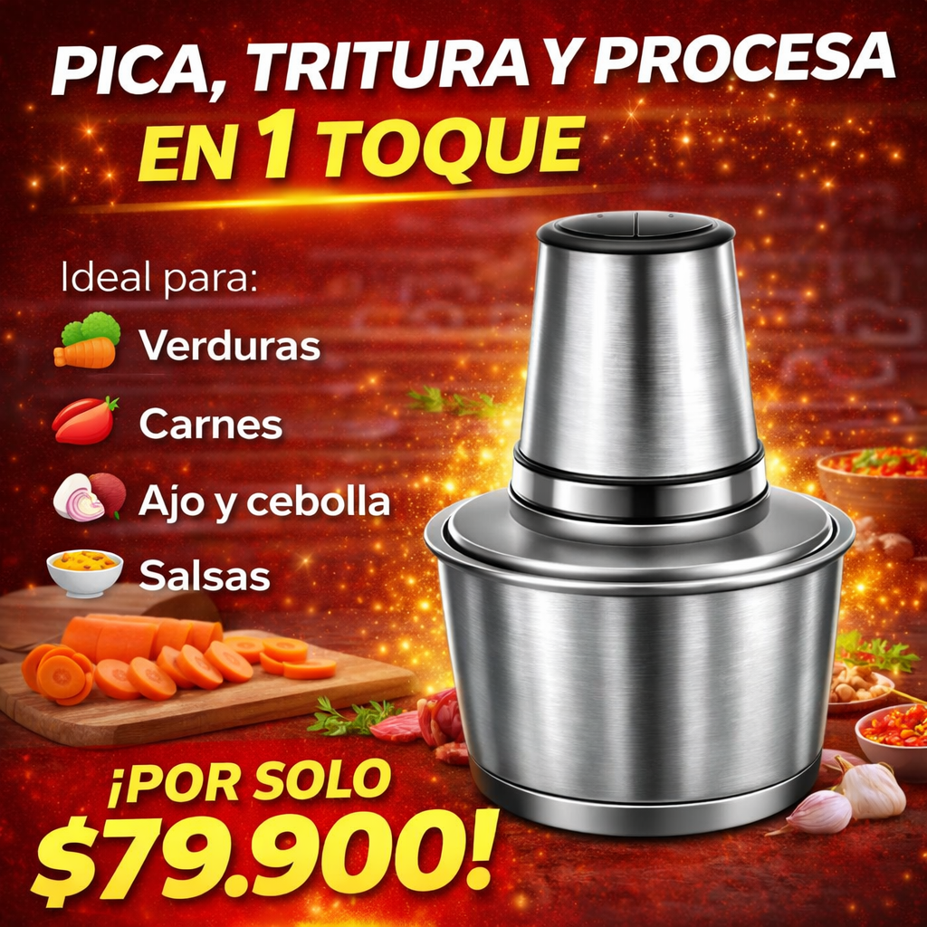 Picador procesador de alimentos multifuncional