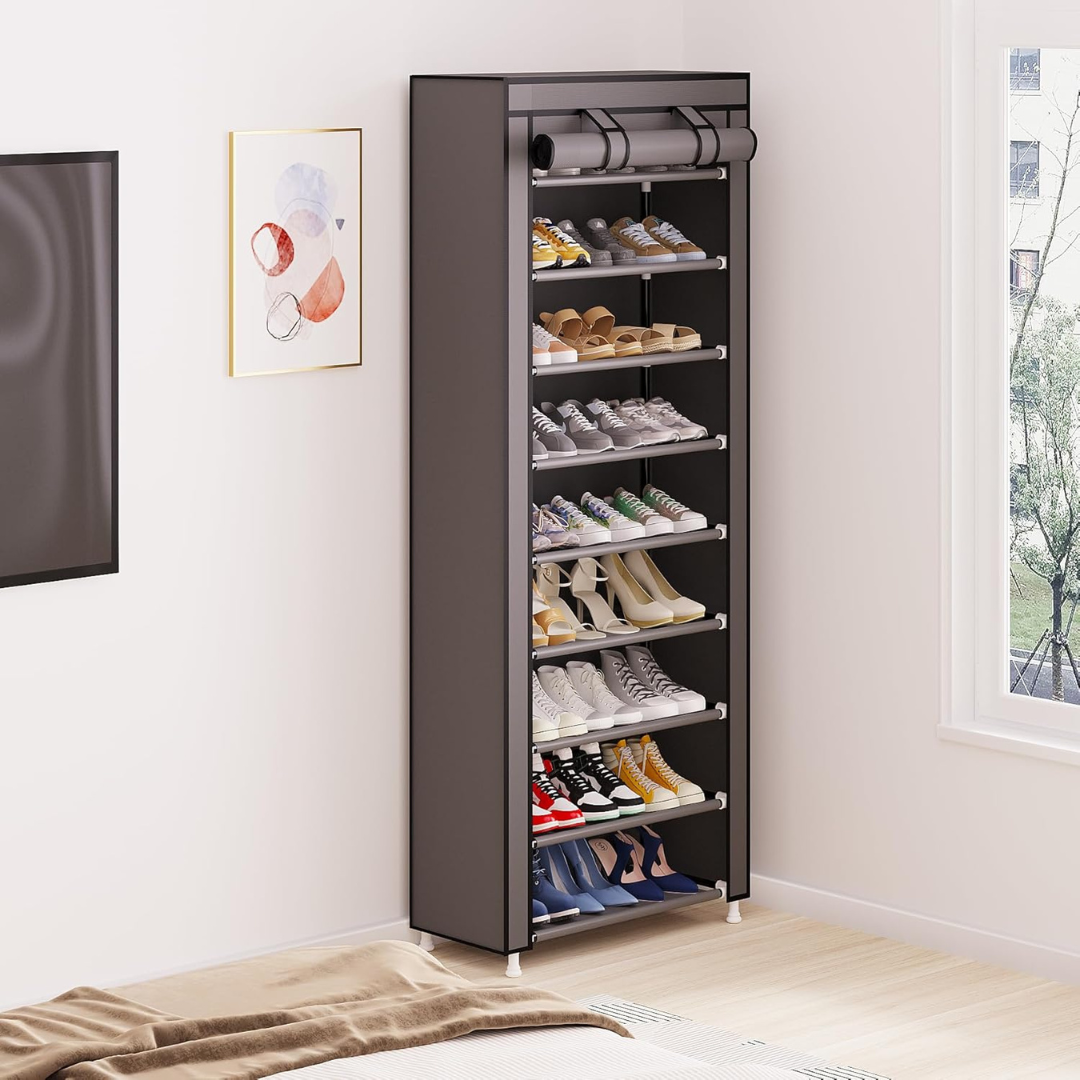 Zapatero 9 Niveles |  Organiza hasta 27 pares de zapatos y más…