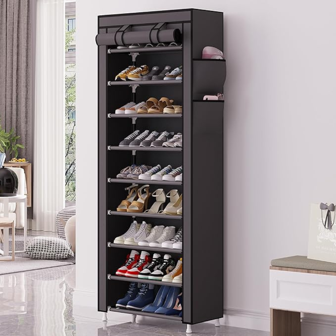Zapatero 9 Niveles |  Organiza hasta 27 pares de zapatos y más…