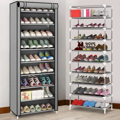 Zapatero 9 Niveles |  Organiza hasta 27 pares de zapatos y más…