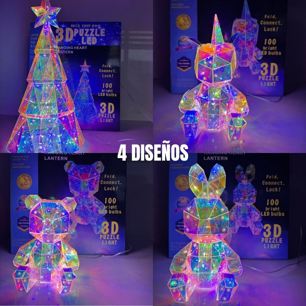 Dile Adiós A Lo Tradicional, Da La Bienvenida Al Brillo Holográfico - ARBOL PUZZLE