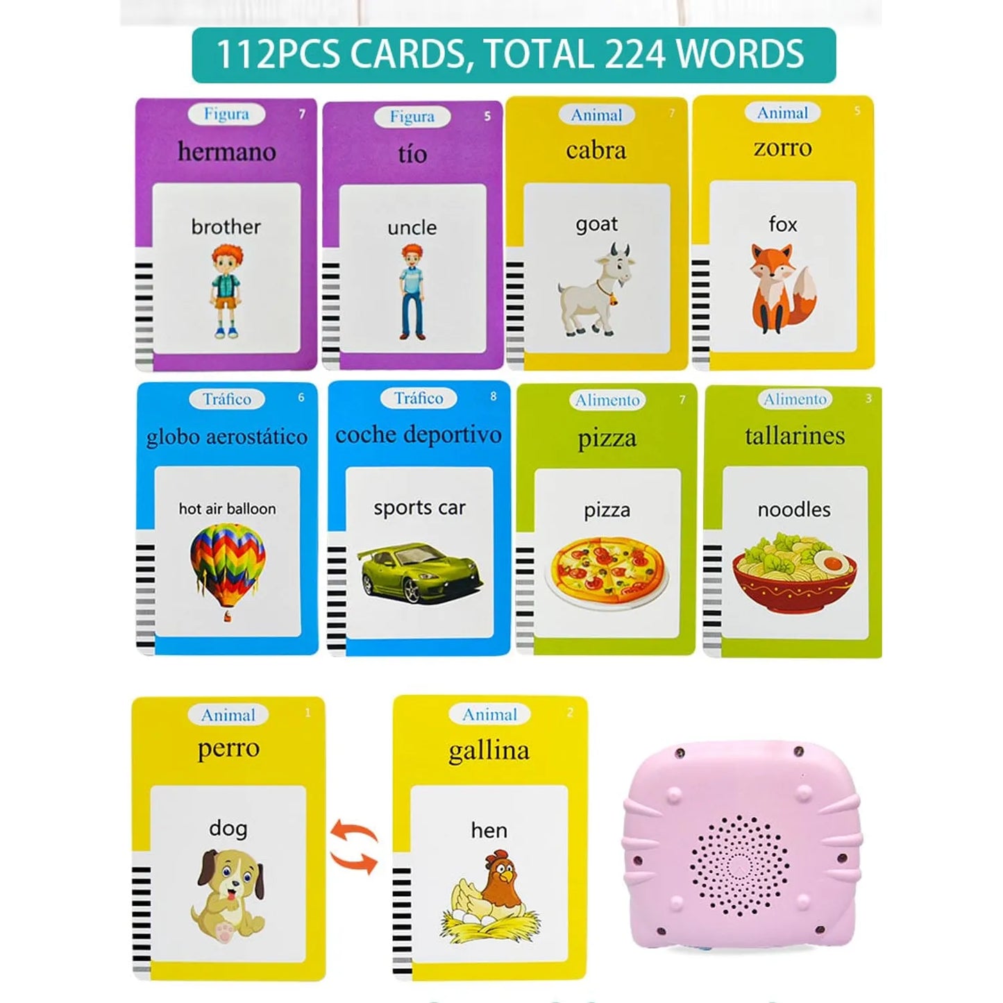 “Mini Teacher” – El lector que enseña inglés jugando